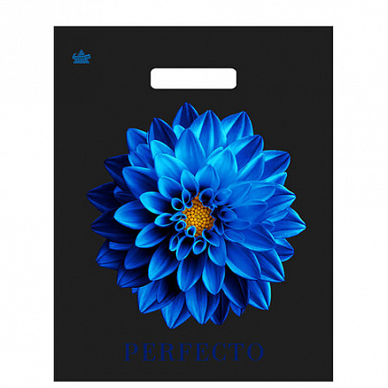 Пакет с вырубной ручкой, 37х30 см, "Перфекто Далия", 90 мкм, н00170815