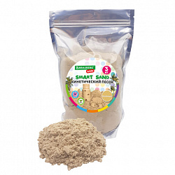 Песок для лепки кинетический, цвет песочный, 3000 г, пакет, BRAUBERG KIDS, 666003