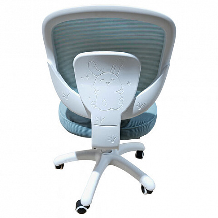 Кресло детское BRABIX KIDS "MG-230", без подлокотников, сетка/ткань TW, голубое, 533320
