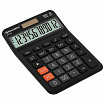 Калькулятор настольный BRAUBERG DC-118-BK (175х126 мм), 12 разрядов, двойное питание, черный, 272962