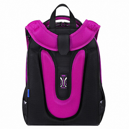 Ранец BRAUBERG SHINY, 2 отделения, с брелоком, "Волшебный кот", 38х28х14 см, 271381