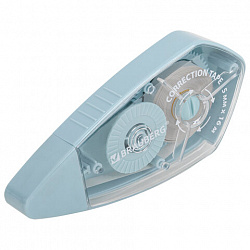 Корректирующая лента BRAUBERG REWIND, 5 мм х 16 м, ВЫГОДНАЯ УПАКОВКА 3 штуки в блистере, механизм перемотки, 272491