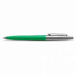 Ручка шариковая PARKER "Jotter Orig Green", корпус зеленый, нержавеющая сталь, блистер, синяя, 2076058