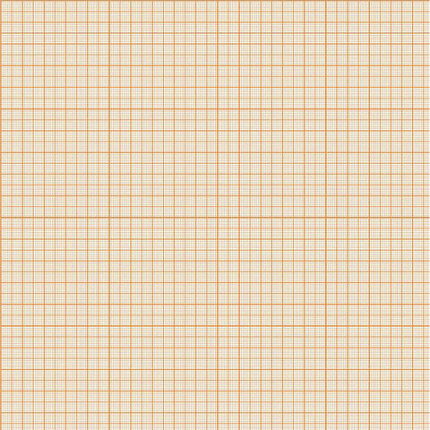 Бумага масштабно-координатная (миллиметровая), рулон 640 мм х 10 м, оранжевая, 65 г/м2, STAFF, 122809