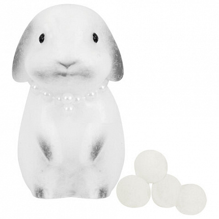 Игрушка-антистресс "ЗАИНЬКА", 8 см, ассорти 4 цвета, дисплей, JOLLY JOT (ДЖОЛЛИ ДЖОТ), 665800