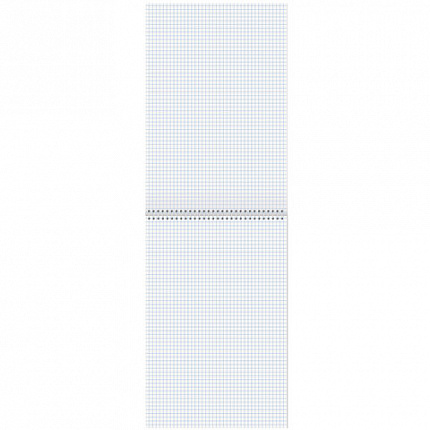 Блокнот БОЛЬШОЙ ФОРМАТ А4 198х297 мм, 80 л., гребень, жесткая подложка, клетка, BRAUBERG, "Color", 114356