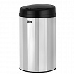 Ведро для мусора СЕНСОРНОЕ 30 л, нержавеющая сталь, черная матовая крышка, питание от 4-х батареек AA (не входят в комплект), LAIMA, 609328