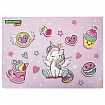 Настольное покрытие BRAUBERG KIDS, А3+, пластик, 46x33 см, "Мечты единорога", 271730
