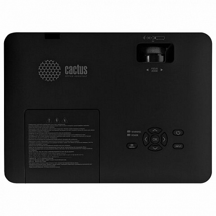 Проектор CACTUS CS-S1.B, 3LCD, 1024x768, 16:9, 4:3, 34000 лм, 15000:1, 3,06 кг