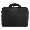 Сумка портфель BRAUBERG EXPERT с отделением для ноутбука 15,6", 2 отделения, черная, 30х40х10 см, 270824