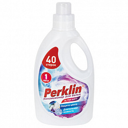 Кондиционер для белья, 40 стирок, 1 л, PERKLIN (ПЕРКЛИН) SUPER SOFT, 609780