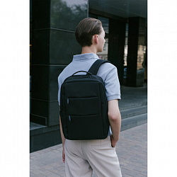 Рюкзак HEIKKI ACCORDANCE (ХЕЙКИ) универсальный, отделение для ноутбука, черный, 41х30x12 см, 273901