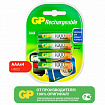 Батарейки аккумуляторные Ni-Mh мизинчиковые КОМПЛЕКТ 4 шт. AAA (HR03) 950 mAh, GP, 100AAAHC-2DECRC4