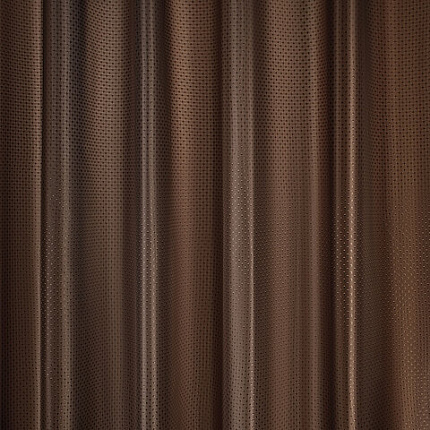 Шторка для ванной ПОЛИЭСТЕР, 180х180 см, кольца в комплекте, КОРИЧНЕВЫЙ БРИЛЛИАНТ, PRIMILA (ПРИМИЛА), 700091