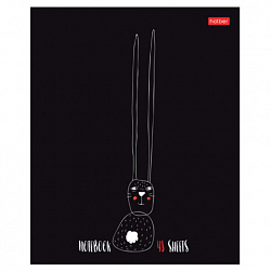 Тетрадь А5 48 л., HATBER скоба, клетка, обложка картон, "Нескучные герои" (микс в спайке), 088361, 48Т5В1