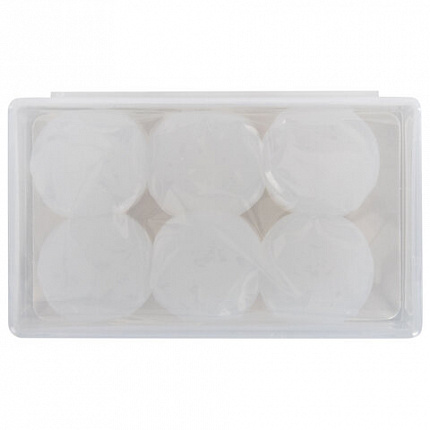 Беруши анатомические восковые из пластичного силикона, КОМПЛЕКТ 3 пары в контейнере, RABBITEX (РАББИТЕКС), 671320