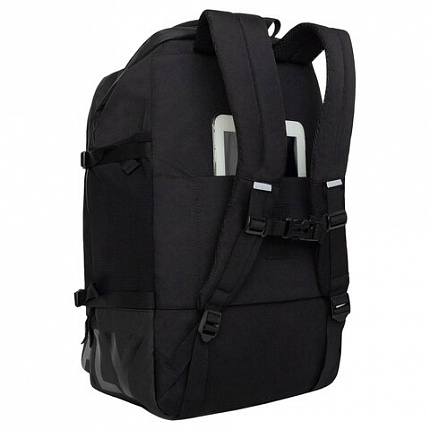 Рюкзак GRIZZLY, 2 отделения, трансформируемый объём, карман-антивор, "CAPACITY", 50х87х34 см, RQ-500-1/2