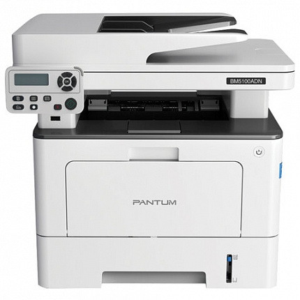 МФУ лазерное PANTUM BM5100ADN "3 в 1", А4, 40 стр./мин., 100 000 стр./мес., ДУПЛЕКС, АПД, сетевая карта