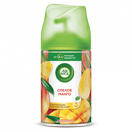 Сменный баллон 250 мл, AIRWICK Freshmatic "Тропические фантазии и спелый манго", 3318878