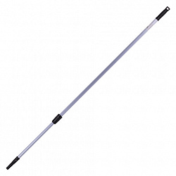 Черенок рукоятка телескопическая 130-240см, алюминий, используется с окномойкой шубкой 601518, со стяжкой 601522, LAIMA PROFESSIONAL, 601515