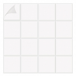 Двусторонние клеевые подушечки 25 мм х 25 мм х 2 мм, ВСПЕНЕННАЯ ОСНОВА, 48 шт., BRAUBERG, 662786