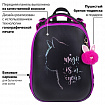Ранец BRAUBERG SHINY, 2 отделения, с брелоком, "Magic cat", 38х28х14 см, 271381