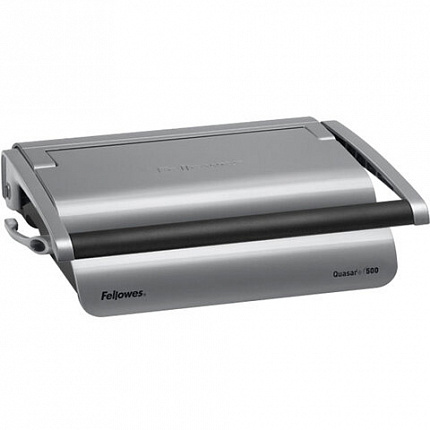 Переплетная машина для пластиковой пружины FELLOWES "QUASAR+", пробивает до 25 л., сшивает до 500 л., FS-56277