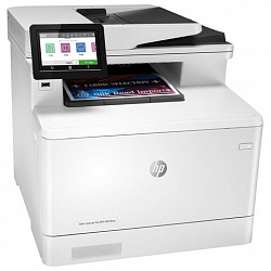 МФУ лазерное ЦВЕТНОЕ HP Color LaserJet Pro M479fnw "4 в 1", А4, 27 стр./мин, 50000 стр./мес., АПД, WiFi, сетевая карта, W1A78A