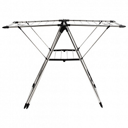 Сушилка напольная для белья раскладная, 6 зон сушки, 18 метров, LAIMA HOME GRANDIOSE STAR, 700474