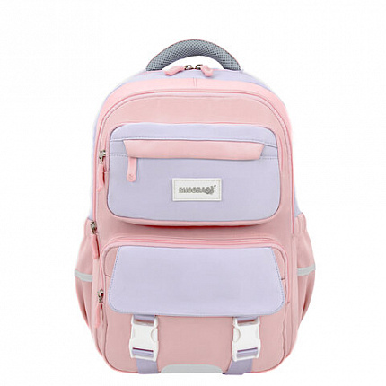 Рюкзак SNOOBAG (СНУБЭГ) PROACTIVE, 2 отделения, 7 карманов, Delicate, сиреневый, 40х29х17 см, 274446