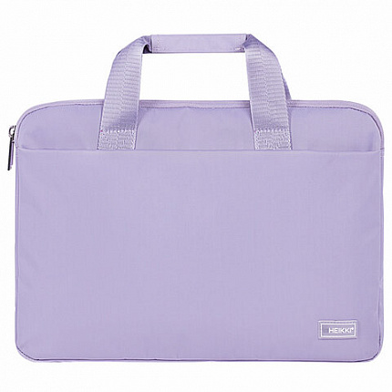 Сумка портфель HEIKKI ULTRA (ХЕЙКИ) с отделением для ноутбука 15,6", Lavender, лавандовая, 28х39х3 см, 272610