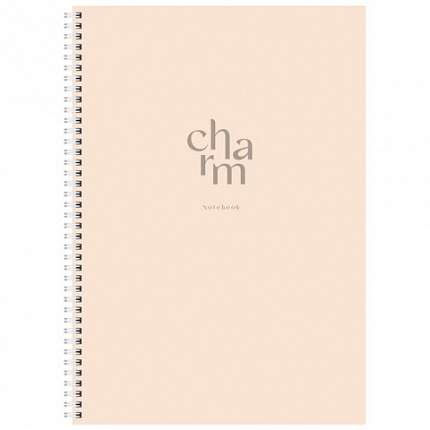 Тетрадь А4 96 л. STAFF College гребень, клетка, офсет №2 ЭКОНОМ, обложка картон, ОДНОТОННАЯ, 405618