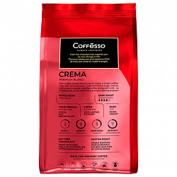 Кофе в зернах COFFESSO "Crema", 1 кг, 102486