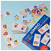 Игра настольная Домино + пазл, АССОРТИ, 2 сюжета, HATBER