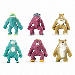 Игрушка-антистресс "МОНСТРЫ", 15 см, ассорти, 6 видов, блистер, JOLLY JOT (ДЖОЛЛИ ДЖОТ), 665776