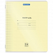 Тетрадь пластиковая обложка (прозрачная) 24 листа, клетка, BRAUBERG "Smart Cover", АССОРТИ (микс в спайке), 405036