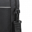 Сумка портфель BRAUBERG PRACTICAL с отделением для ноутбука 15,6", Grey line, черная, 29х40х7 см, 272604