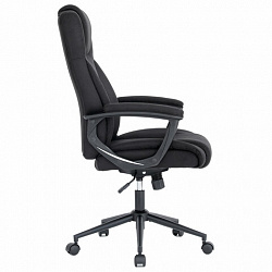 Кресло BRABIX PREMIUM "Adagio EX-551", ткань, пятилучие металл, черное, 532938