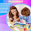 ЭБРУ набор для рисования на воде 7 цветов по 20 мл (40 картин), лоток А4, BRAUBERG HOBBY, 665354