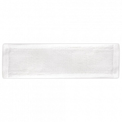 Насадка МОП плоская для швабр/держателей 38-42 см, уши/карманы (ТИП У/К), микрофибра, LAIMA, 603122