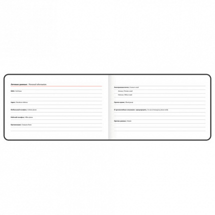 Еженедельник датированный 2026 МАЛЫЙ ФОРМАТ 105х160 мм, А6, BRAUBERG "Blaze", фольга, серый, 117218