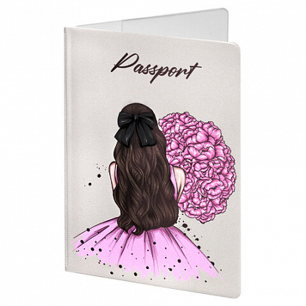 Обложка для паспорта "Cool Mix 2", 10 дизайнов ассорти, цветной принт, ПВХ, STAFF, 238859