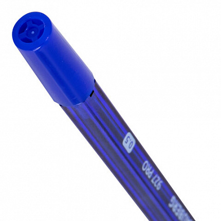 Ручки шариковые BRAUBERG 927 PRO "WRITING 3.0", КОМПЛЕКТ 12 ШТ., СИНИЕ, пишущий узел 0,5 мм, линия письма 0,25 мм, 144338