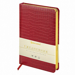 Ручка шариковая PARKER "Jotter Core Stainless Steel GT", ежедневник А5 красный, пакет, 880888