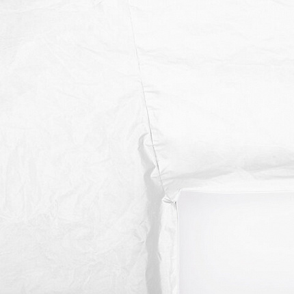 Дождевик-плащ на кнопках, EVA, многоразовый прочный, чехол в комплекте, универсальный размер, белый, SHAMAANI (ШАМААНИ), 610935