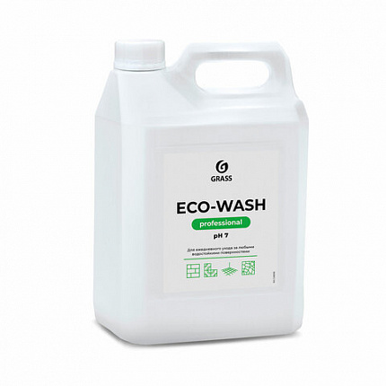 Средство моющее универсальное 5 кг, GRASS ECO-WASH, низкопенное, жидкое, 126030