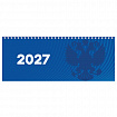 Планинг датированный 2027 285х112мм, STAFF, гребень, картонная обложка, 64 листа, "Символика РФ", 117853