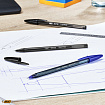 Ручка шариковая BIC "Cristal Exact", СИНЯЯ, корпус тонированный, узел 0,7 мм, линия письма 0,28 мм, 992605