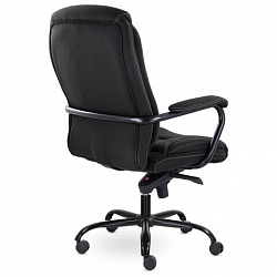 Кресло офисное "Ровер" CH-708, усиленное, НАГРУЗКА до 150 кг, ткань, черное