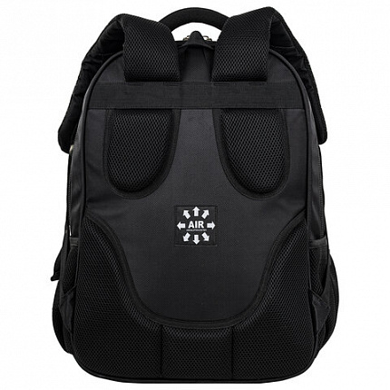 Рюкзак BRAUBERG FUNCTIONAL с отделением для ноутбука, 3 отделения, нагрудный ремешок, "Flagman", 46х35х25 см, 224454